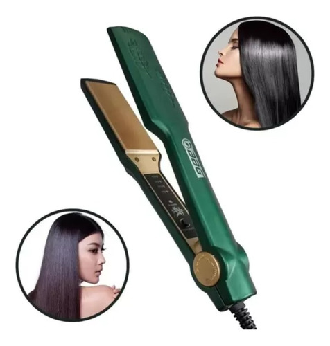 Alisador De Cabelo Profissional Gonka Green Infinity 110v