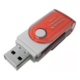 Lector De Memorias Tarjetas Múltiple Ms Micro-mini Sd (usb)