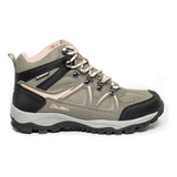 Bota De Trekking Alaska Jade Dama Waterproof Oliva/rosa