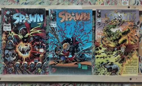 Spawn - Lote 3 Revistas - Ed. Española - Planeta 1995-1998