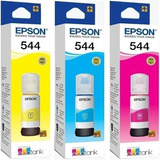 Tinta Original Para Uso Em Epson T544 L3150 L3110 - 03 Cores