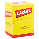 Caixa 24 Carmex Medicated  Hidratante Protetor Labial Bastão