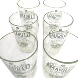 6 Vasos Aguar Amarillo Reciclados ¡aporte Para Peluditos!