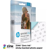 Hp Sprocket Papel Fotográfico Adhesivo Zink Premium 100 Hoja