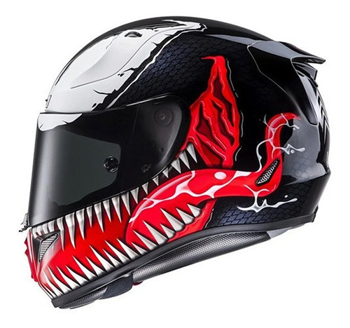 Casco Hjc Rpha 11 Pro Carbon Venom Marvel Line En Moto Delta