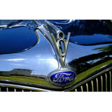 Ford 1935 Emblema De Capot V8 