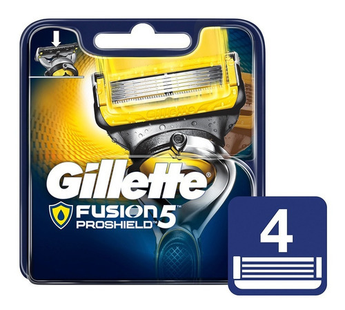 Gillette Fusion5 Proshield - 4 - Unidad - 1