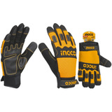 Guantes Térmicos Cálidos De Invierno Cuero Y Microfibr Ingco