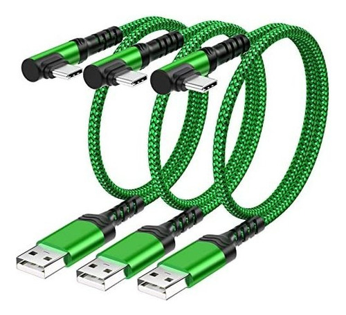 Cable Usb Tipo C Corto Agtray  Paquete De 3 3a  Carga Rápida