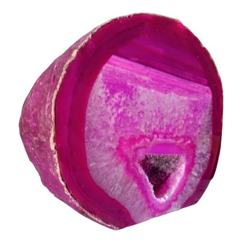 Agata Rosa Geoda De 2.44kg (cuarzo)