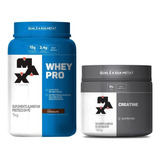 Combo Whey Pro Concentrado 1kg + Creatina 150g Max Titanium