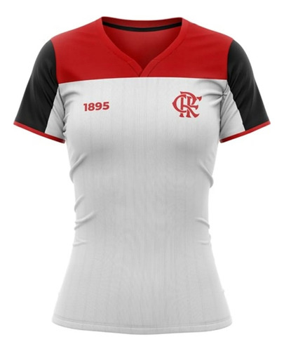 Camiseta Braziline Flamengo Canyon Feminina - Original