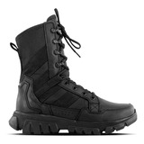 Botas Militares Wolker Valquiria Negro 100% Cuero Tactico