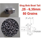 Chumbo Slug 6,35mm / ,25 50 Grains  1500 Uni
