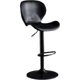 Silla Bar Bursa Con Altura Ajustable Color Negro