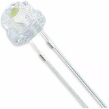 Diodo Led Straw Hat 5mm Bombín Luz Verde Alto Brillo X50