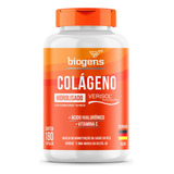 Colageno Verisol + Acido Hialurônico + Vit C 180cps, Biogens
