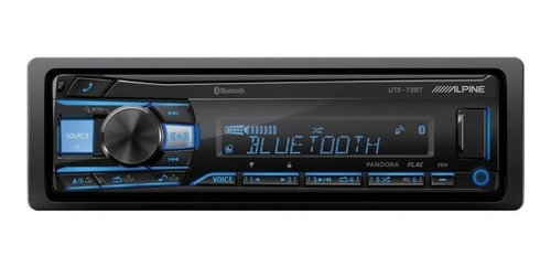 Autoestéreo Para Auto Alpine Ute-73bt Con Usb Y Bluetooth