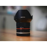 Gran Angular Samyang 12mm F2 -apsc- E Mount (montura Sony).