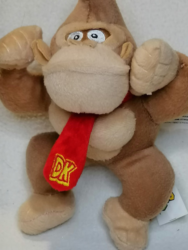Peluche Original Donkey Kong Super Mario Nintendo 20 Cm. 