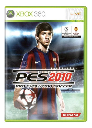 Jogo Pro Evolution Soccer 2010 (pes 10) - Xbox 360 Original