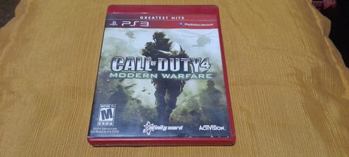 Juego De Ps3 Call Of Duty Modern Warfare, Físico, Usado