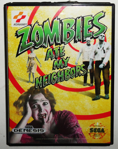 Zombies Ate My Neighbors Sega Genesis Original Completo - Mg