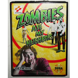 Zombies Ate My Neighbors Sega Genesis Original Completo - Mg