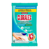 Toallitas Desinfectantes Cloralex Con 16 Toallitas