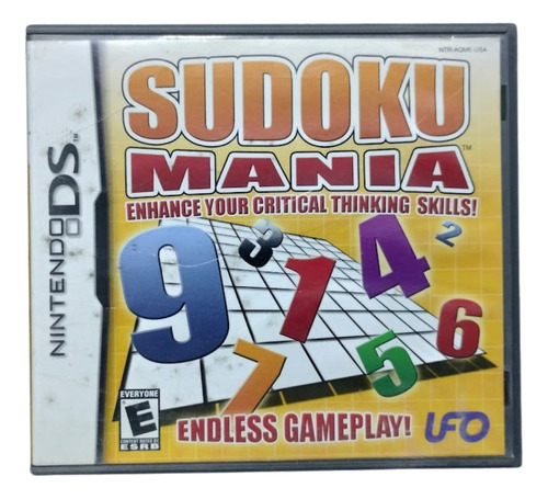 Sudoku Mania Juego Original Nintendo Ds/2ds