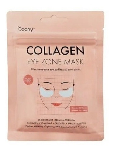 Coony Parches Ojos Collagen Eye Zone Mask X 30 Un