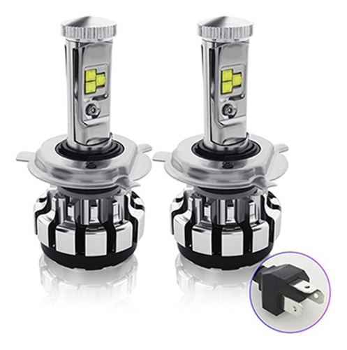 Ampolleta Led  10-30v Turbo Led 6000k H4 El Par T1s