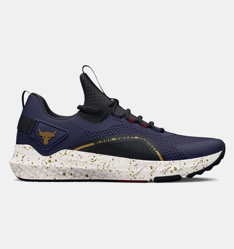 Tenis Under Armour Project Rock Bsr 3 Navy/gold