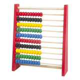 Brinquedos Educativos Infantis De Madeira Abacus Red Blue Co