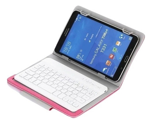 Funda Carcasa C/teclado Bluetooth P/ Tablet 7-8 Universal