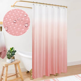 Cortinas D/ducha Mrs.naturall C/degradado - Blush Pink