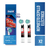 Repuestos Cepillo Dental Eléctrico Oral B Disney Cars 2 Uds