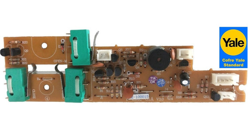 Placa Eletrônica Cofre Yale Standard Antiga Usada Ye-100015