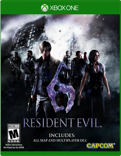 Resident Evil 6 Xbox One En Español + Mapas/ Multiplayer Dlc