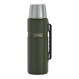 Termo Thermos 1.2lt Acero Inoxidable Cebador 24 Hs Sk2010 Color Verde