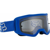 Goggles Lentes Fox Racing Main Motocross Enduro Cuatri Rzr Color De La Lente Claro Color Del Armazón Azul