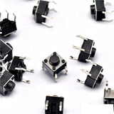 30x Pulsador Micro Switch Dip 6x6x4.3mm Push Button Arduino