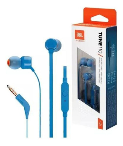 Auriculares In-ear Jbl Tune 110 Azul 