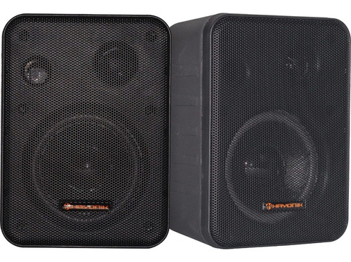 Caixa Acústica Ambiente Parade Hayonik Msb60nc 60w Rms Par Cor Preto