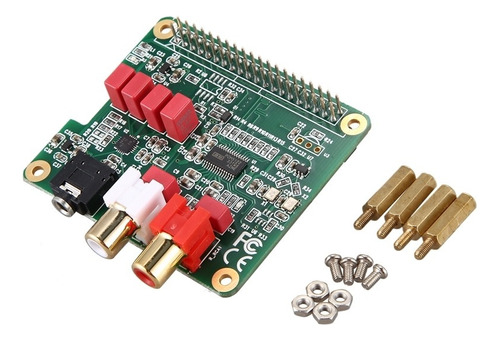 Tarjeta De Audio Pcm5122 For Raspberry Pi Hifi Dac Hat Hifi