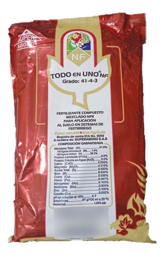 Abono Fertilizante Todo En Uno 1kg