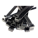 Pack 100 Amarras Plasticas Organiza Cable 4.8x500mm