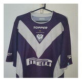 Camiseta De Velez Topper Pirelli Azul 2006 Talle L