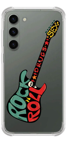 Capinha Compativel Modelos Galaxy Rock N Roll Guitarra 0103