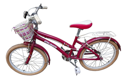 Bicicleta Nena Olmo Tiny Dancers R20 V-brakes Color Rosa Exc